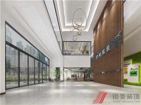 增城伊妮服装办公室装修设计