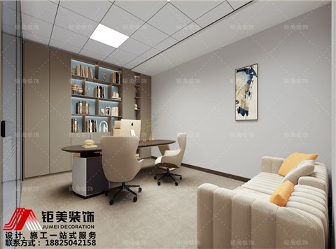地月轨道空间办公室装修设计