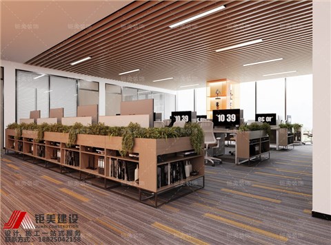 番禺时代E-park办公室装修设计