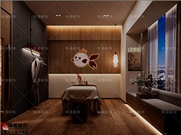 番禺区万达广场三条鱼大健康科技装修设计