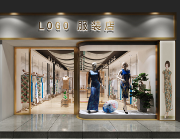 农林下路服装店装修设计